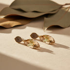 Butterfly Crystal Drop Earrings GWE -217