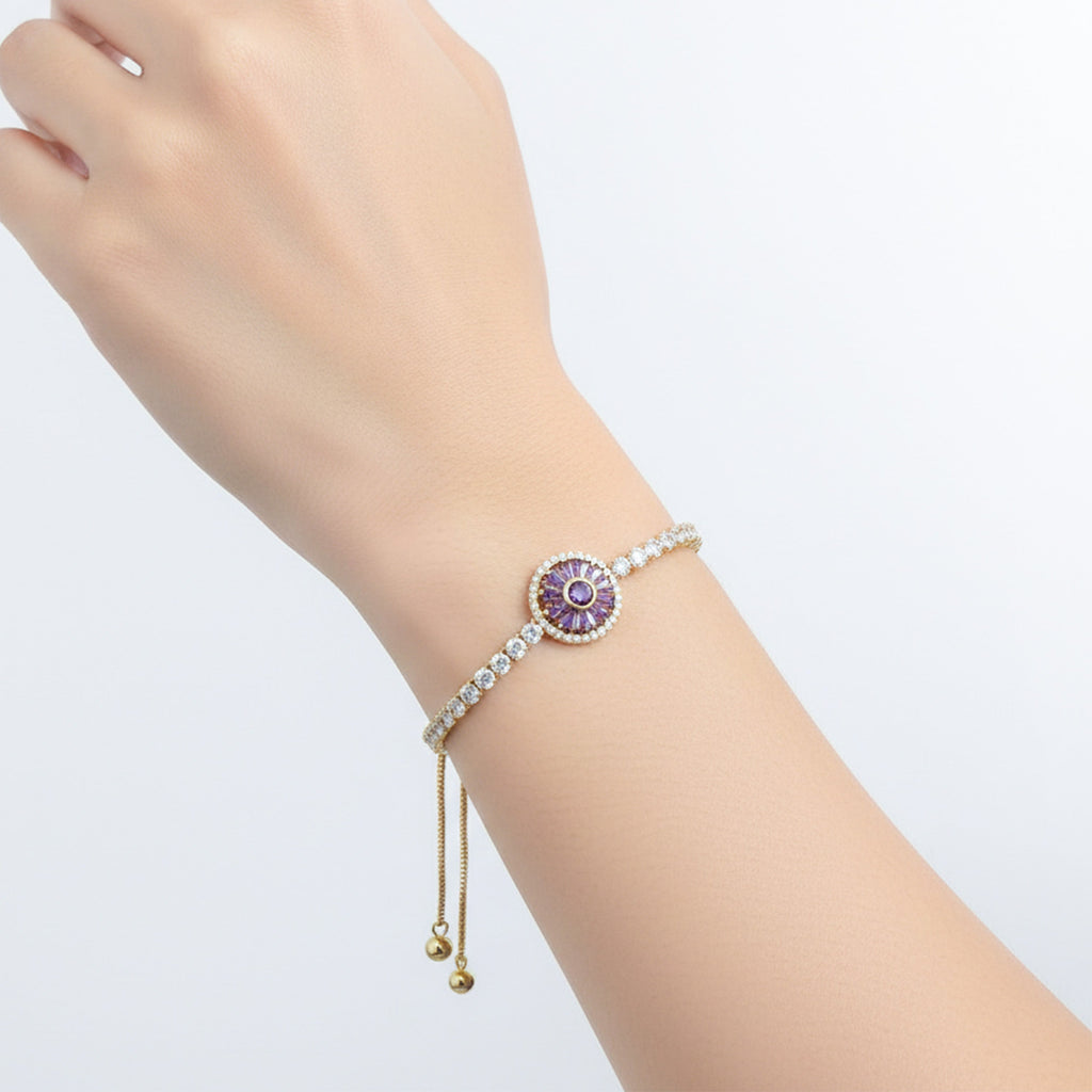 Royal Amethyst Bracelet GWB -113