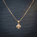 Elegant Floral Gold Necklace GWN -165