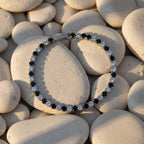 Black & White Tennis Bracelet GWB -80