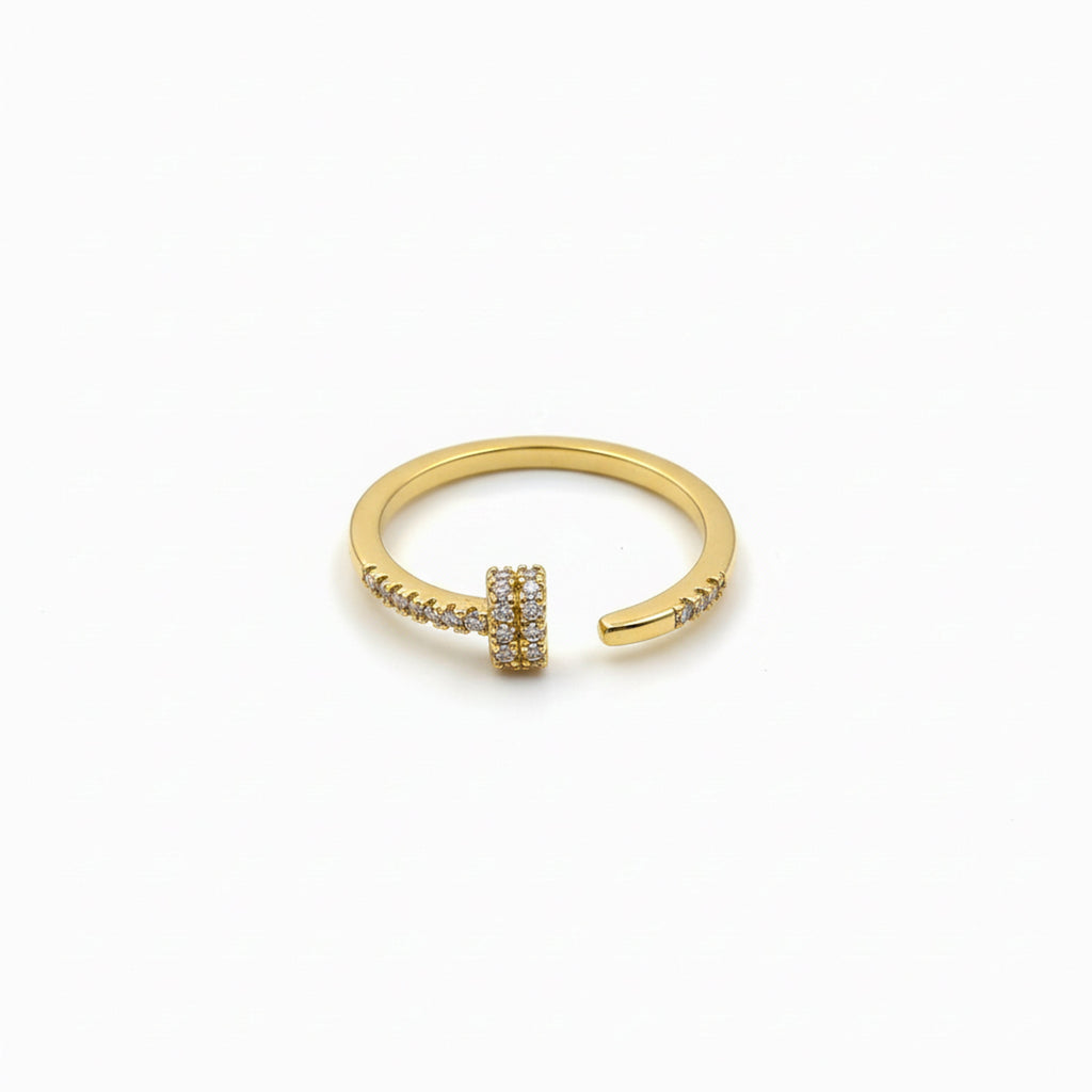 Golden Nail Adjustable Ring GWR -66