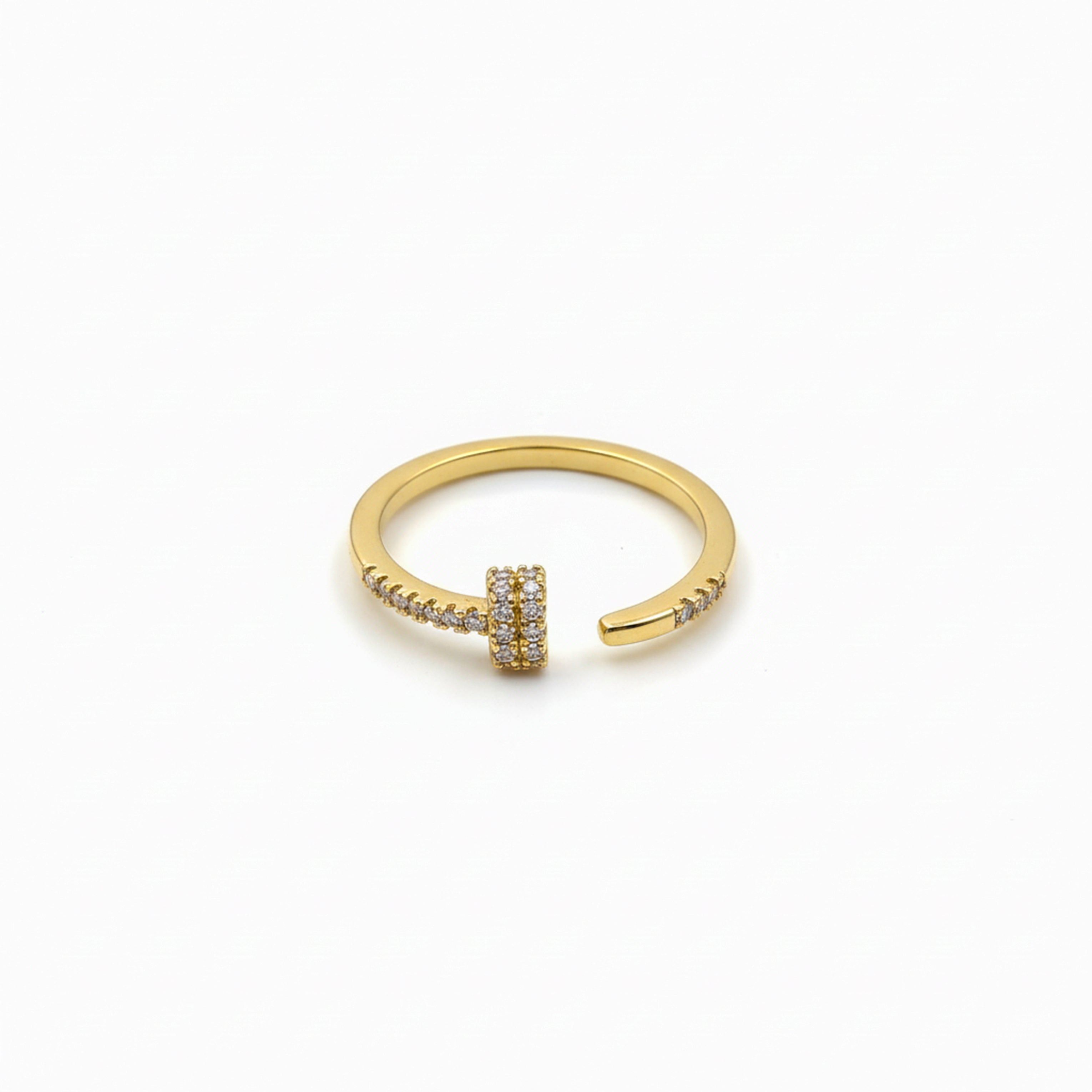 Golden Nail Adjustable Ring GWR -66