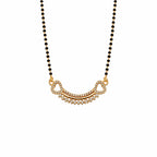 Gold Heart Drop Mangalsutra GM -51