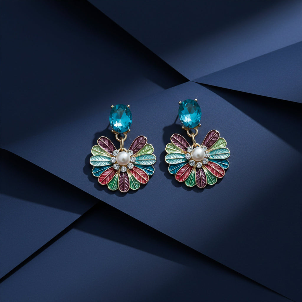 Multicolor Earrings GWE -179