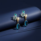 Ocean Bloom Drop Earrings GWE -239