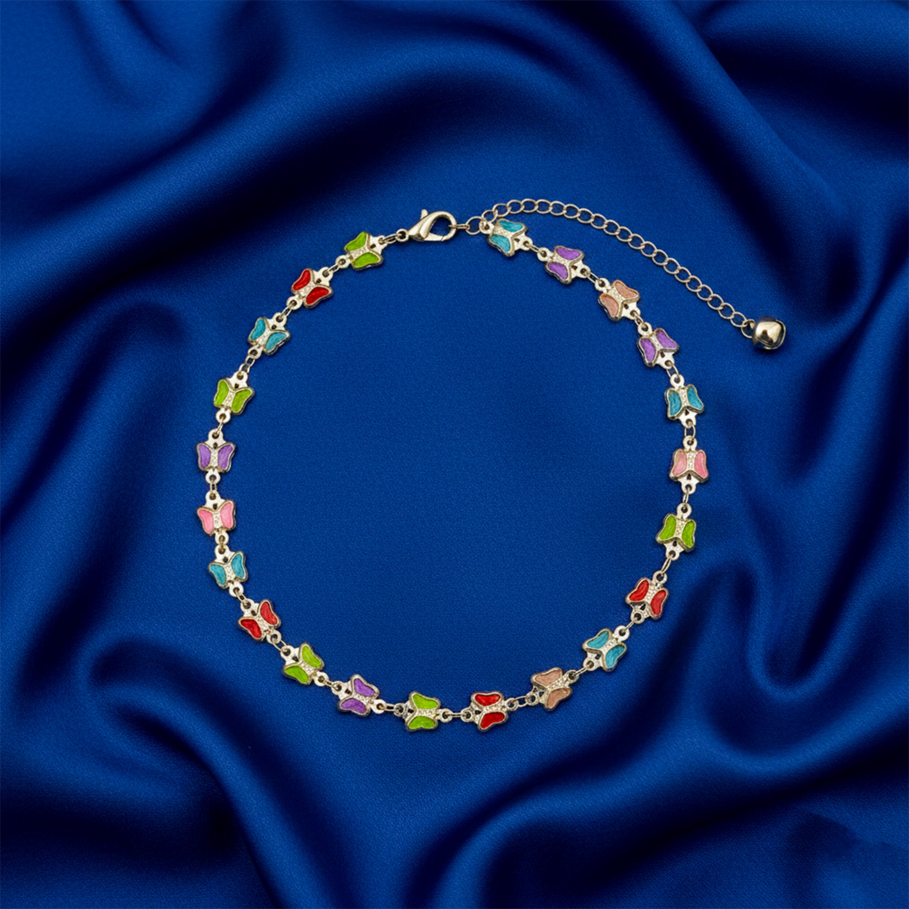 Rainbow Butterfly Anklet GWA -35
