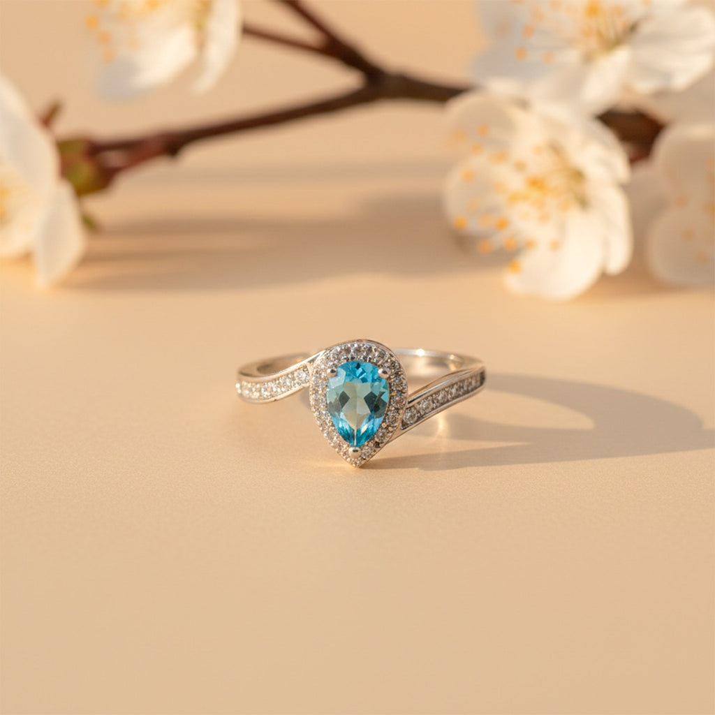 SkyDrop Blue Halo Ring GWR -37