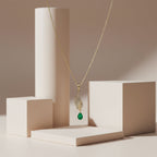 Wing Drop Pendant Necklace GWN -116