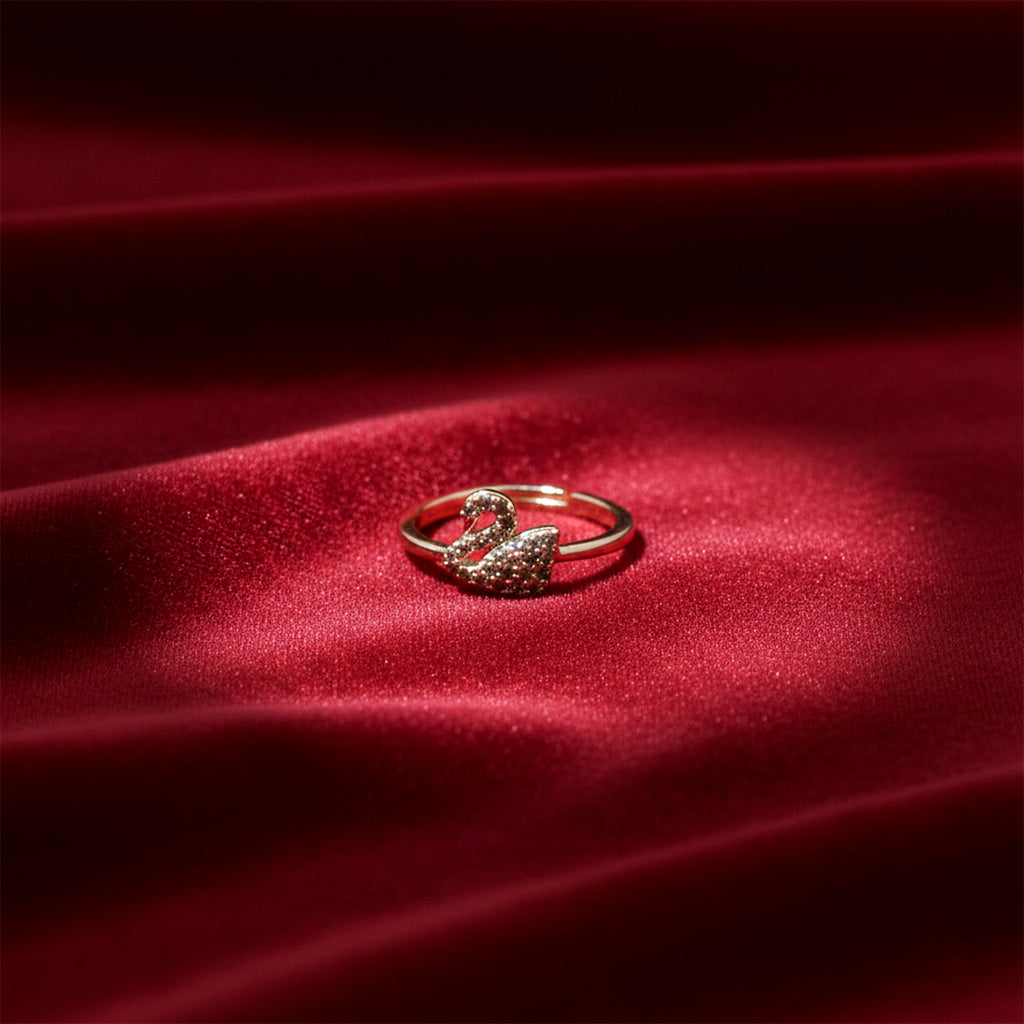 Golden Swan Sparkle Ring GWR -12