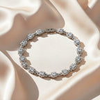 Silver Princess Halo Bracelet GWB -143