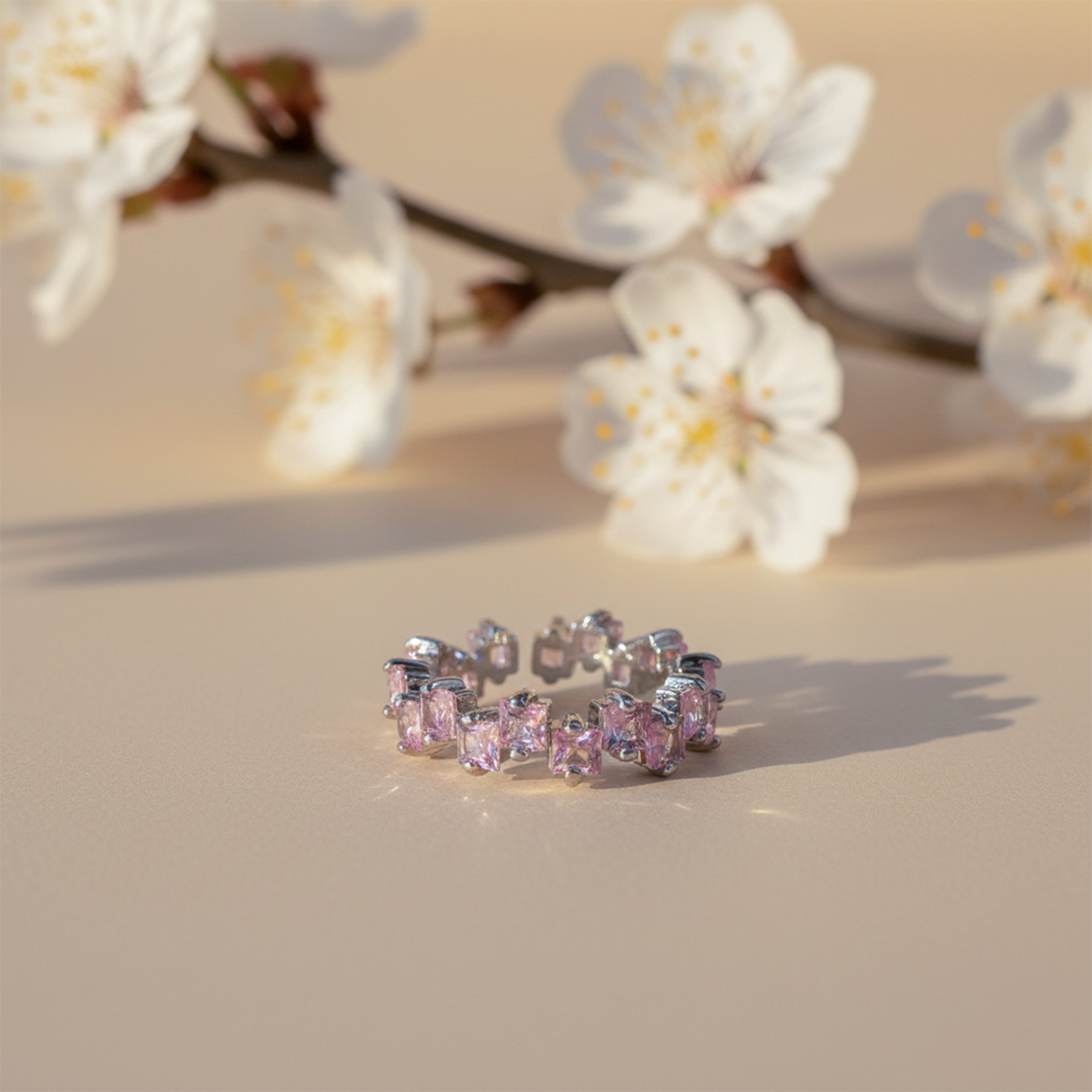 Pink Princess Eternity Ring GWR -28