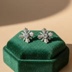 Radiant Heart Bloom Studs GWE -104