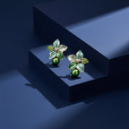 Enamel Pearl Earrings GWE -184