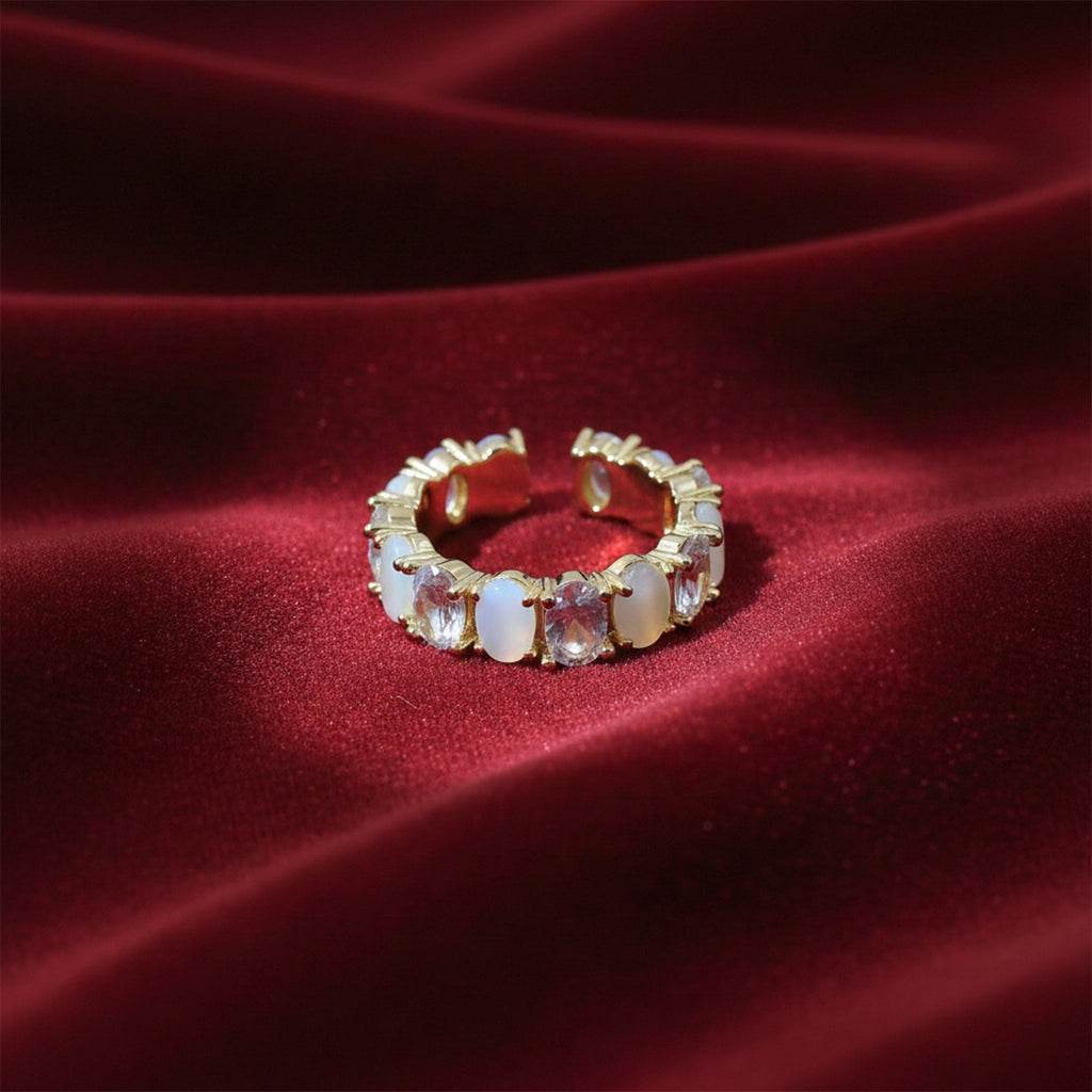 Golden Crown Cuff Ring GWR -22