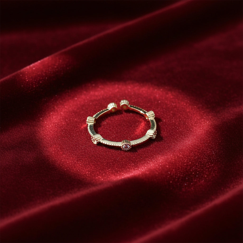 Golden Spark Ring GWR -24