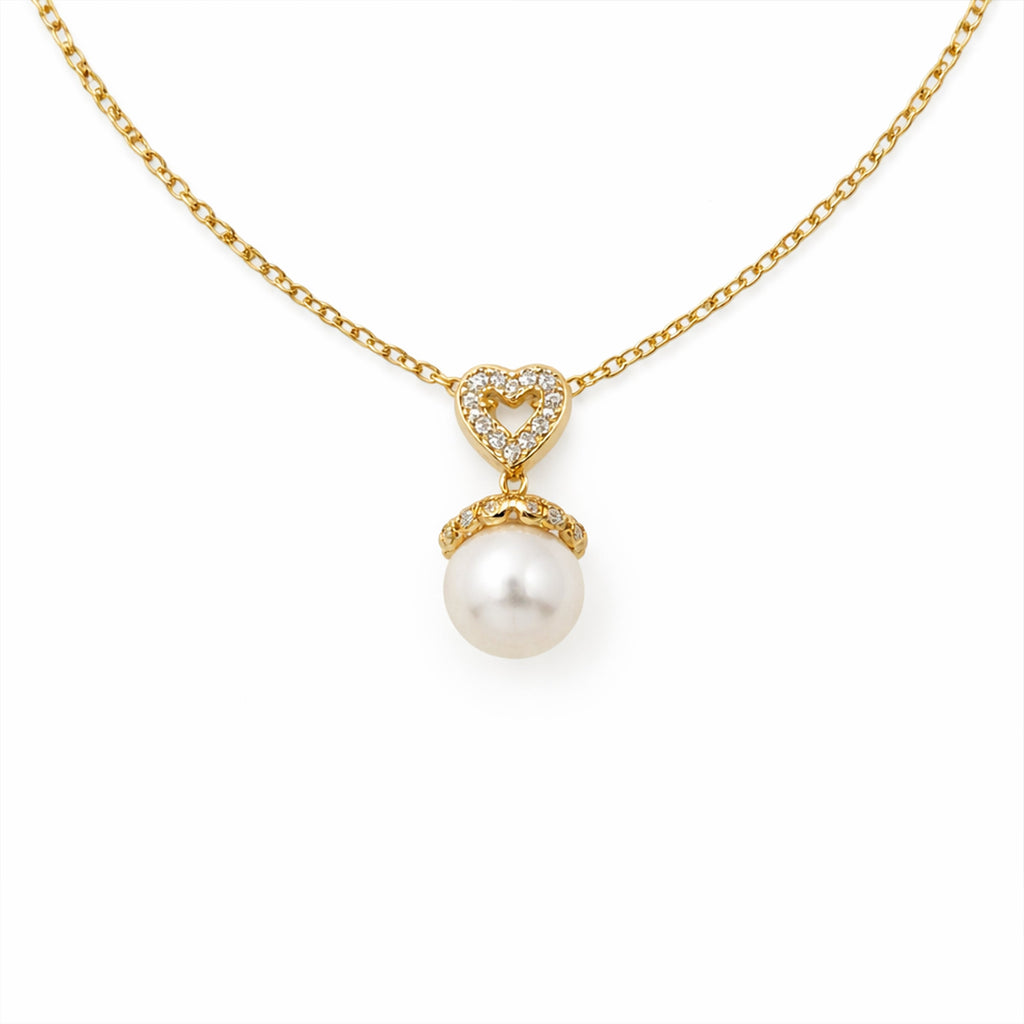 Golden Heart Necklace GWN -39