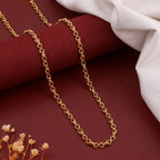 Men’s Gold Tone Infinity Link Chain GMC -25