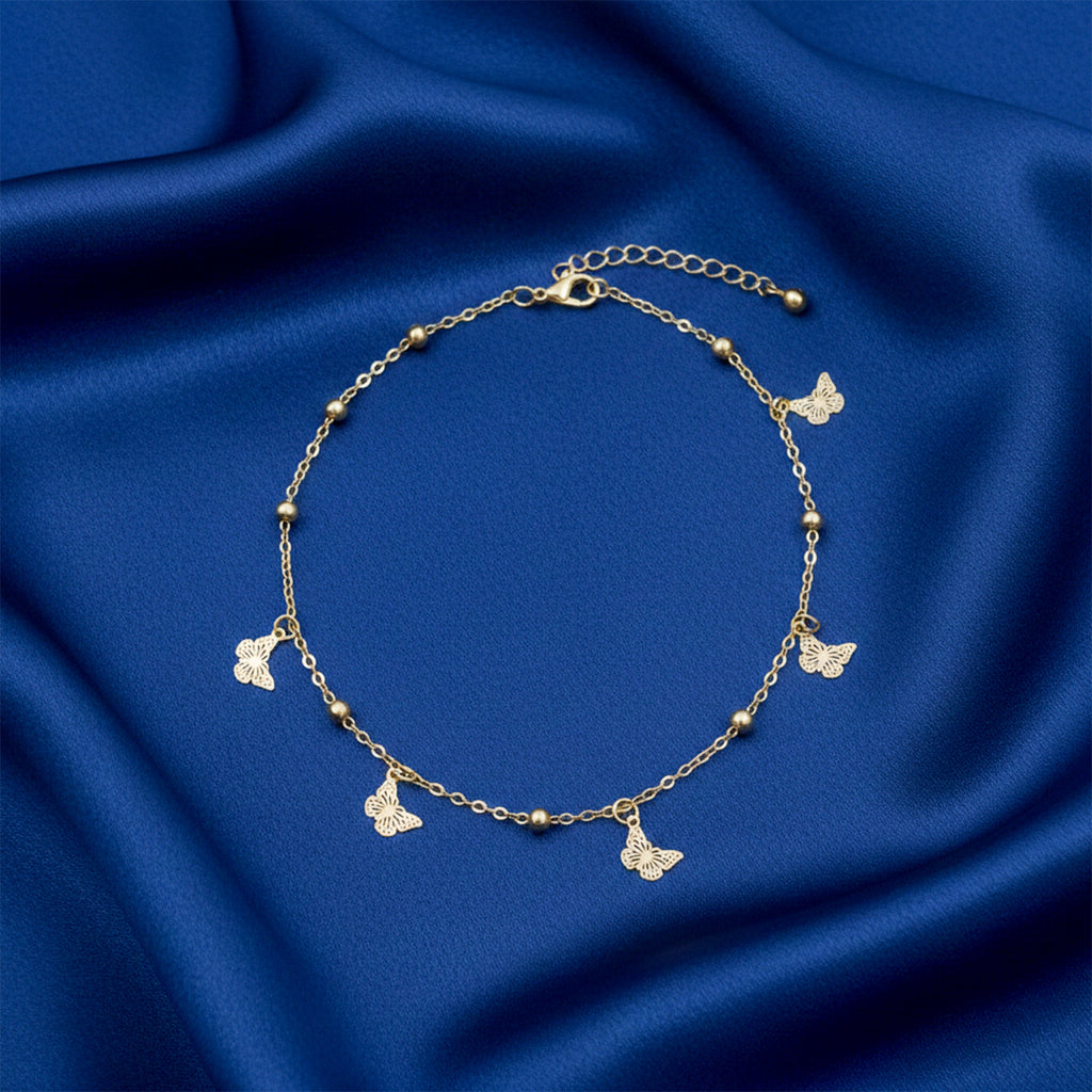 Butterfly Charm Anklet GWA -53