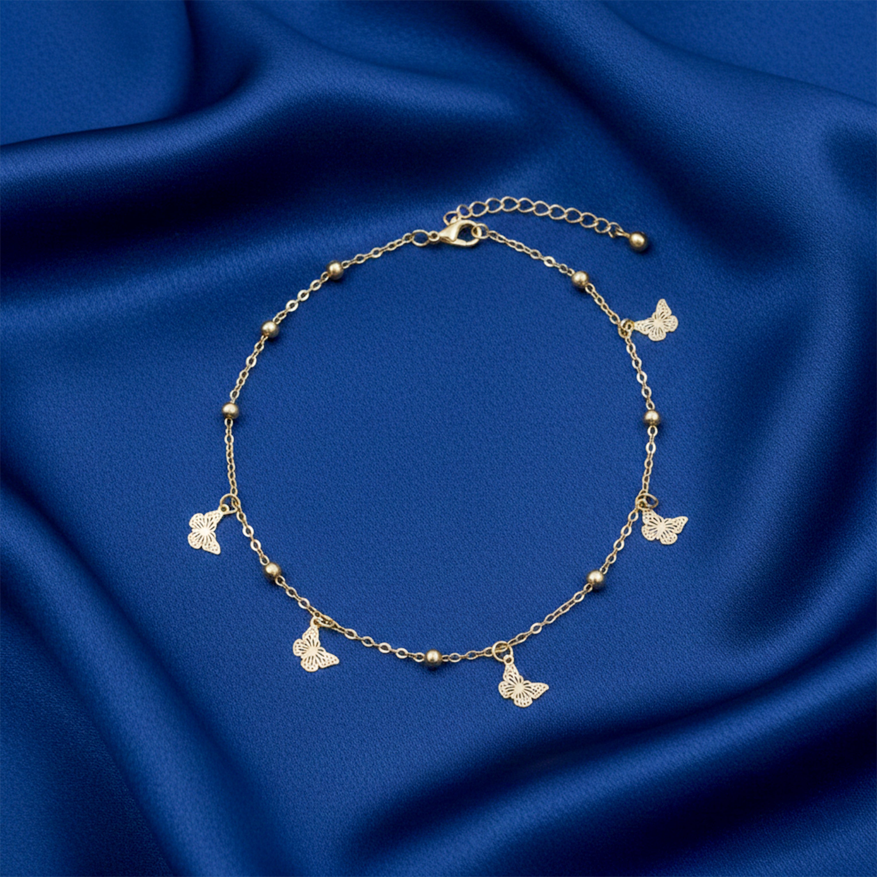 Butterfly Charm Anklet GWA -53