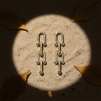 Gold Chain Earrings GWE -125