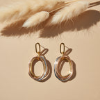 Trinity Luxe Interlinked Drop Earrings GWE -52
