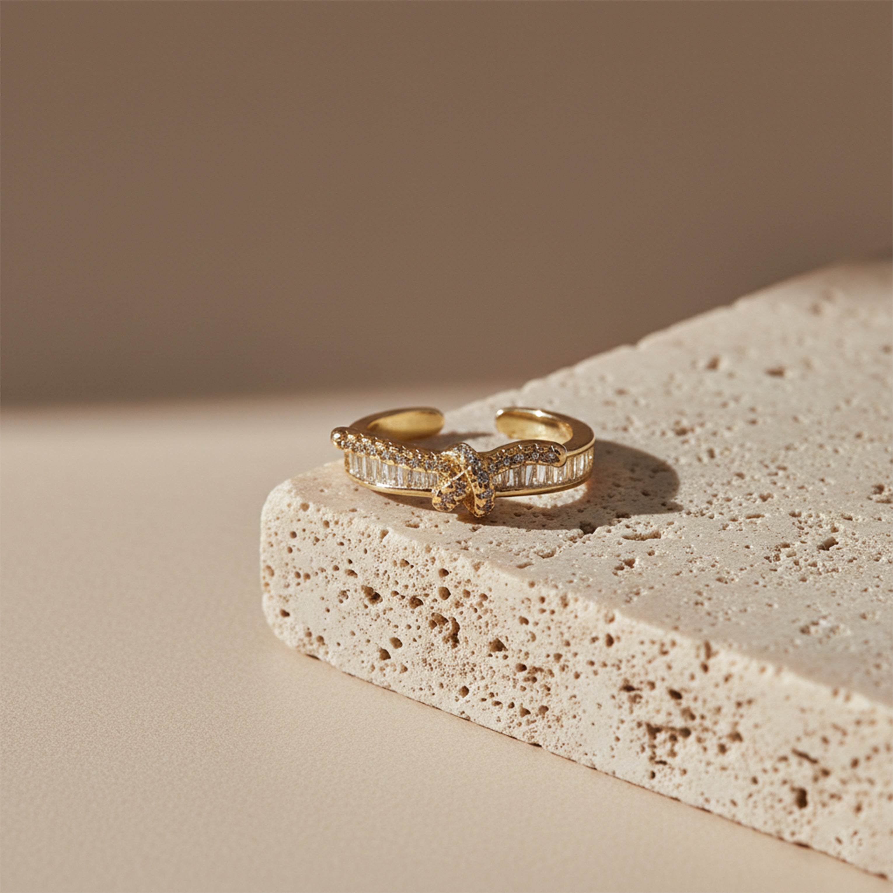 Golden Infinity Spark Ring GWR -49