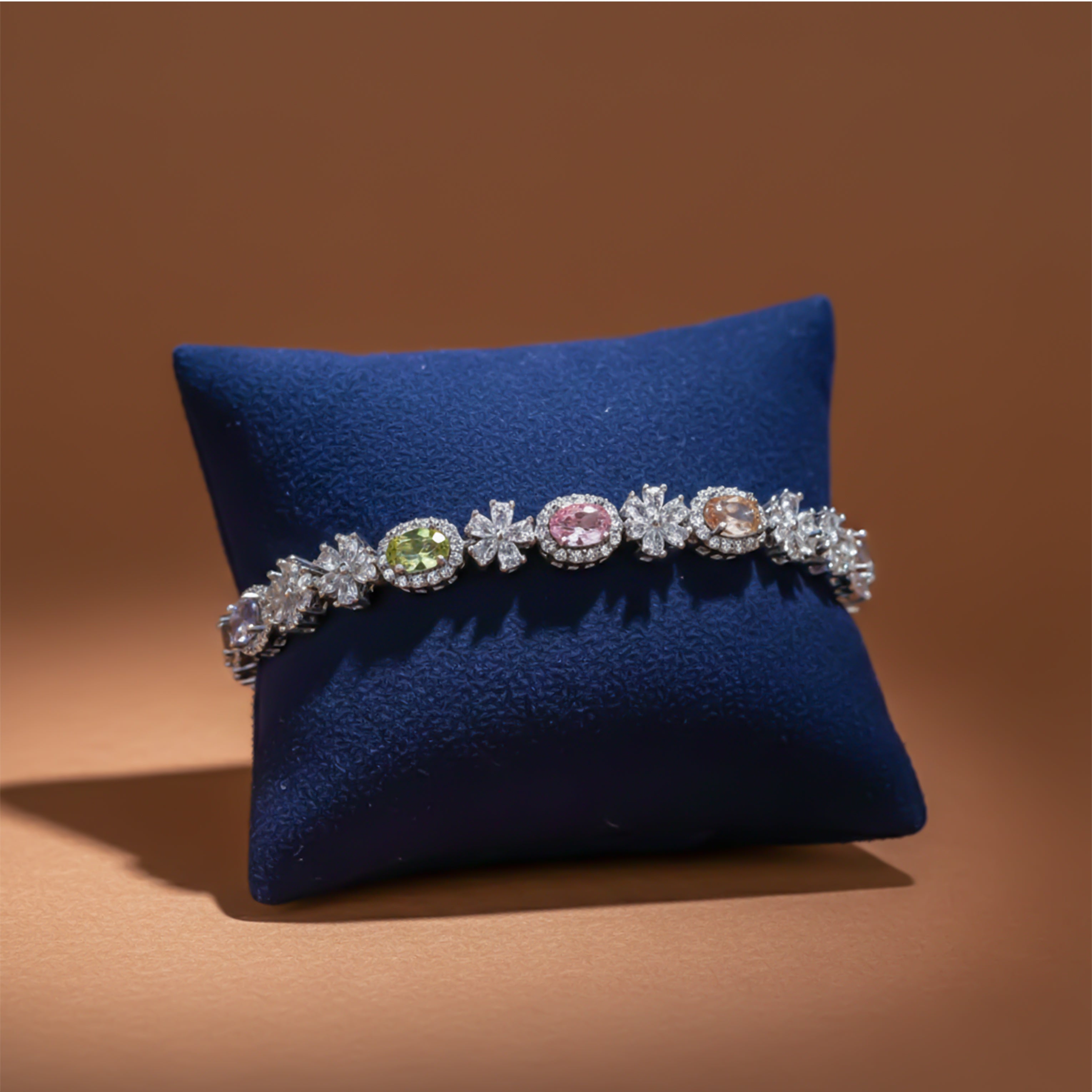 Silver Multi-Coloro Bracelet GWB -147