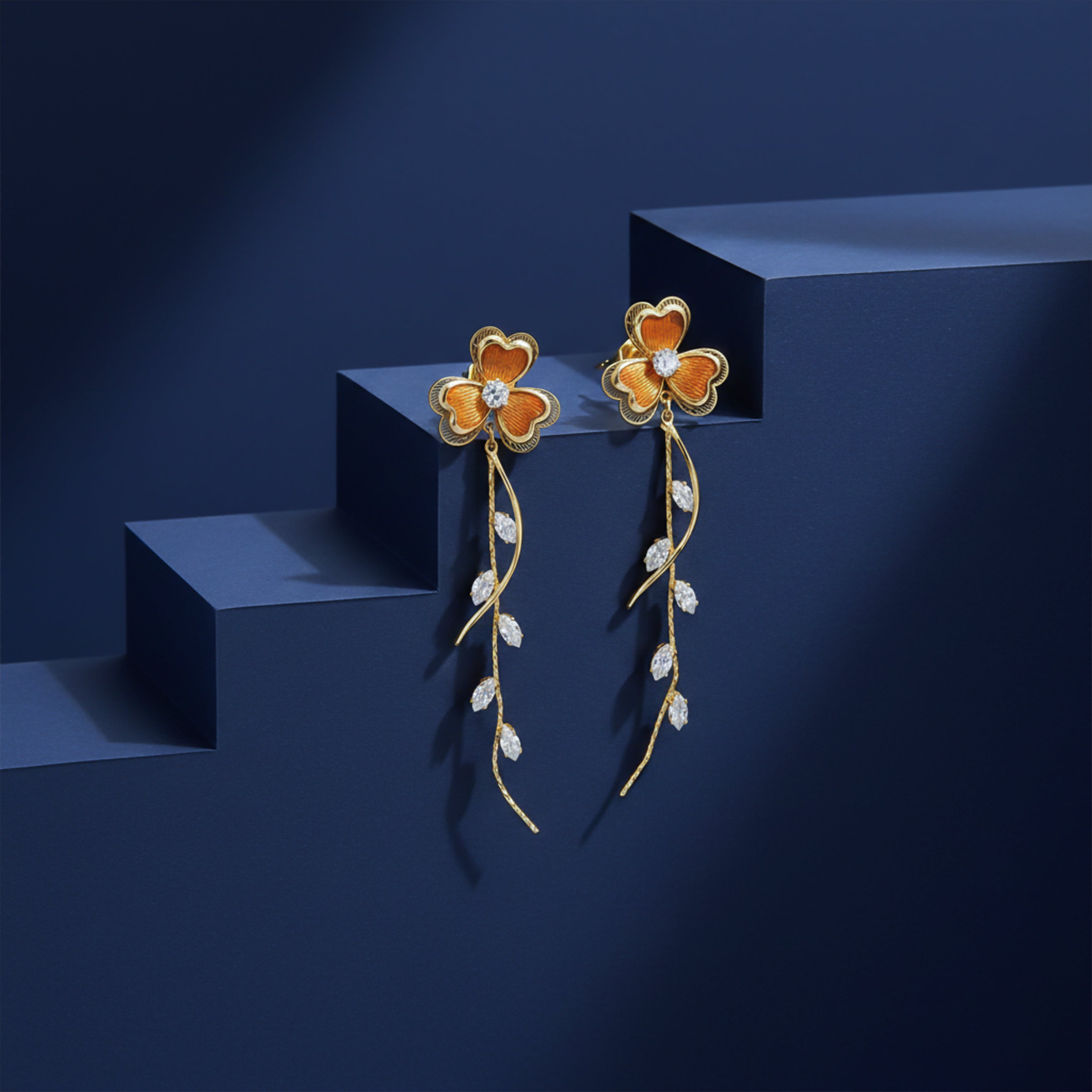 Vine Drop Earrings GWE -172