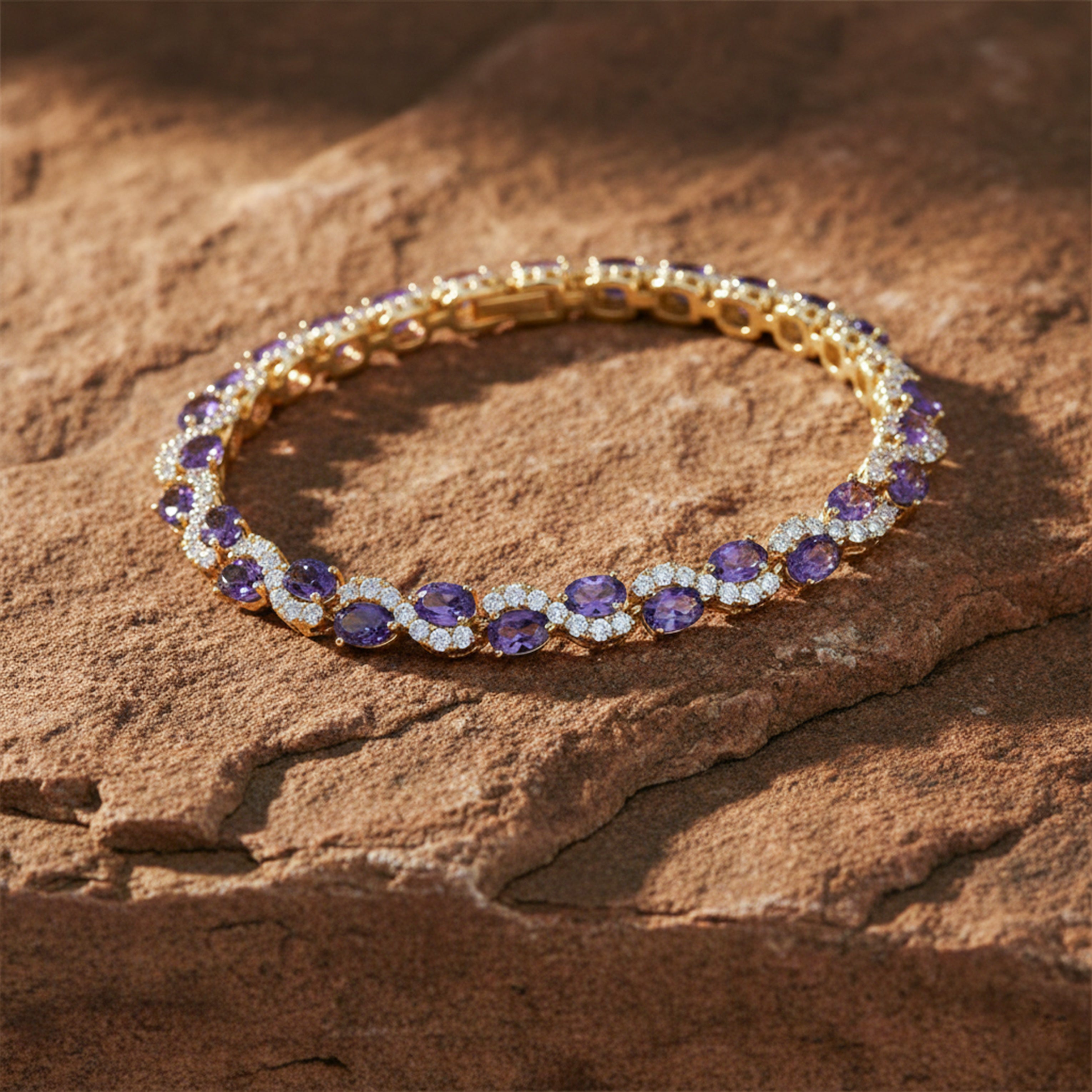 Purple Halo Bracelet GWB -146