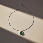 Halo Silver Pendant Necklace GWN -145