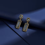 Rectangular Drop Earrings GWE -187