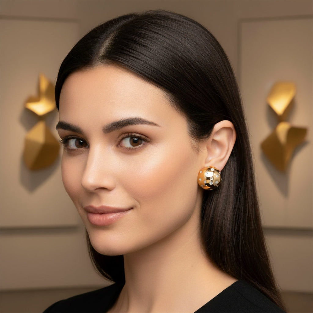 Dazzle Dot Women Earring GWE -10