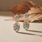Floral Pearl Earrings GWE -196