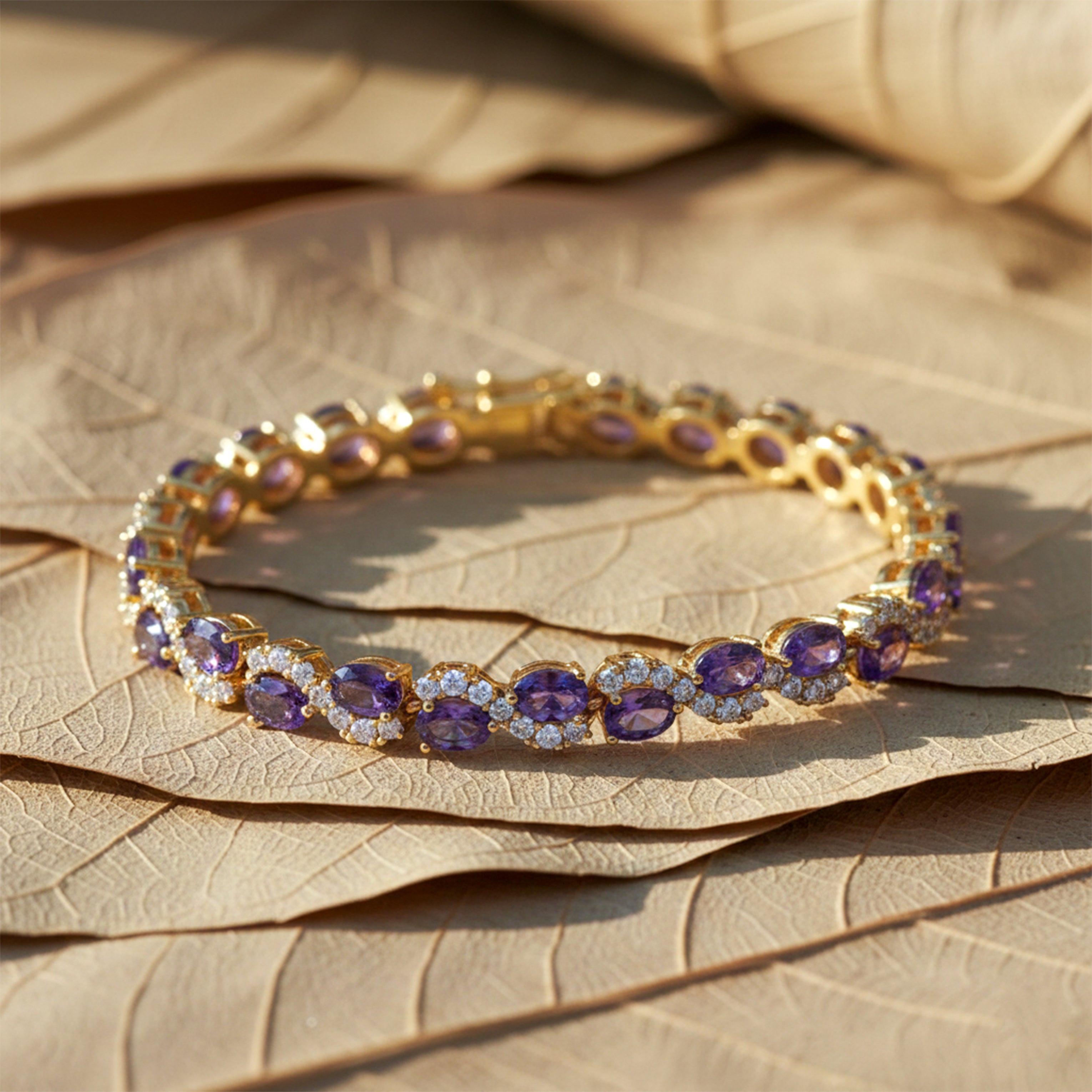 Purple Halo Bracelet GWB -146