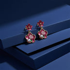 Enamel Pearl Earrings GWE -185