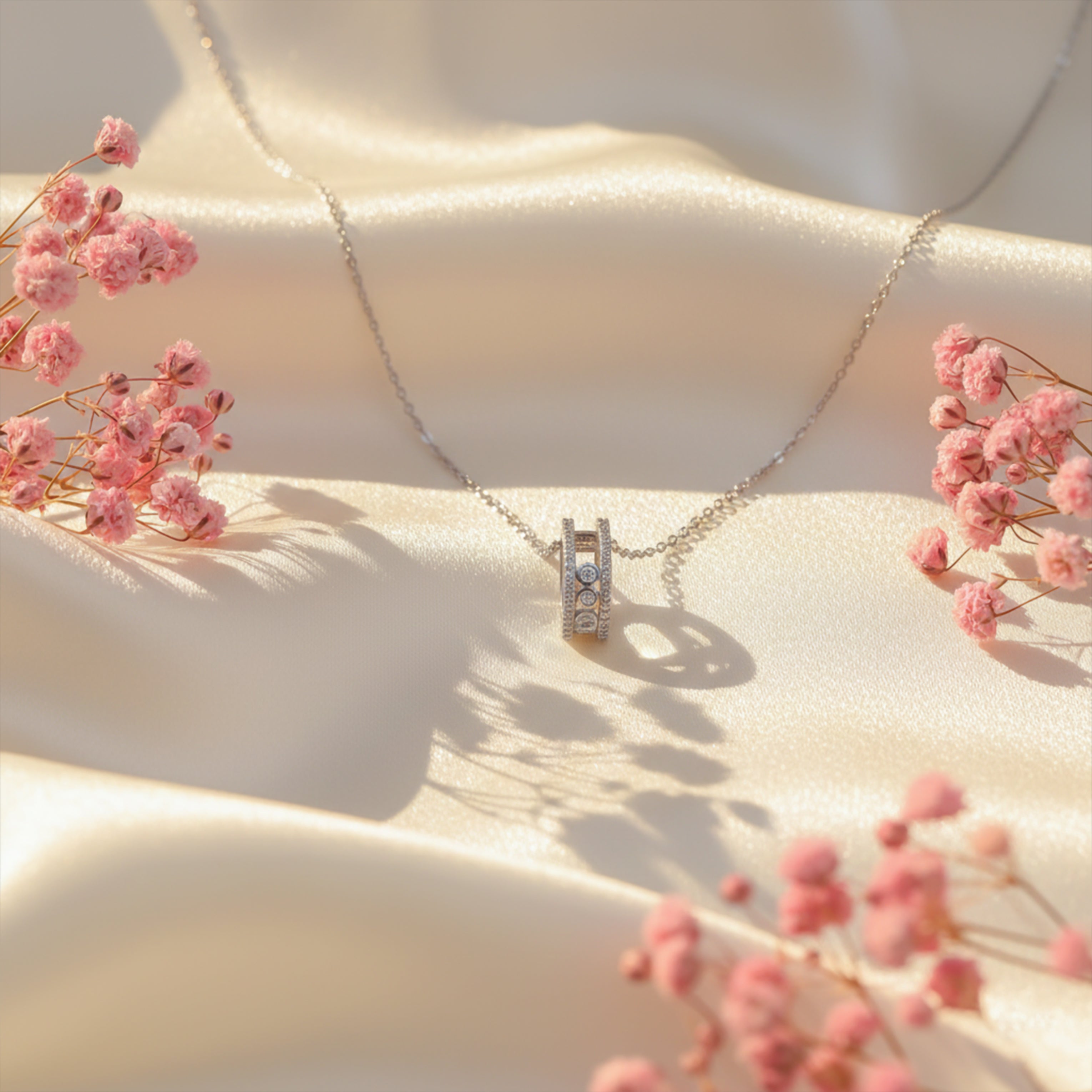 Sparkle Pendant Necklace GWN -48