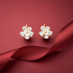 Bloom Crystal Floral Earrings GWE -99
