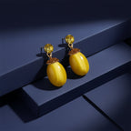 Mustard Yellow Earrings GWE -210
