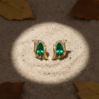 Green Leaf Studs earring GWE -122