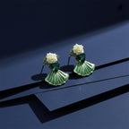 Floral Enamel Earrings GWE -186
