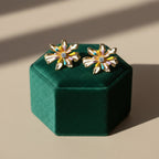 Rainbow Bloom Stud Earrings GWE -154