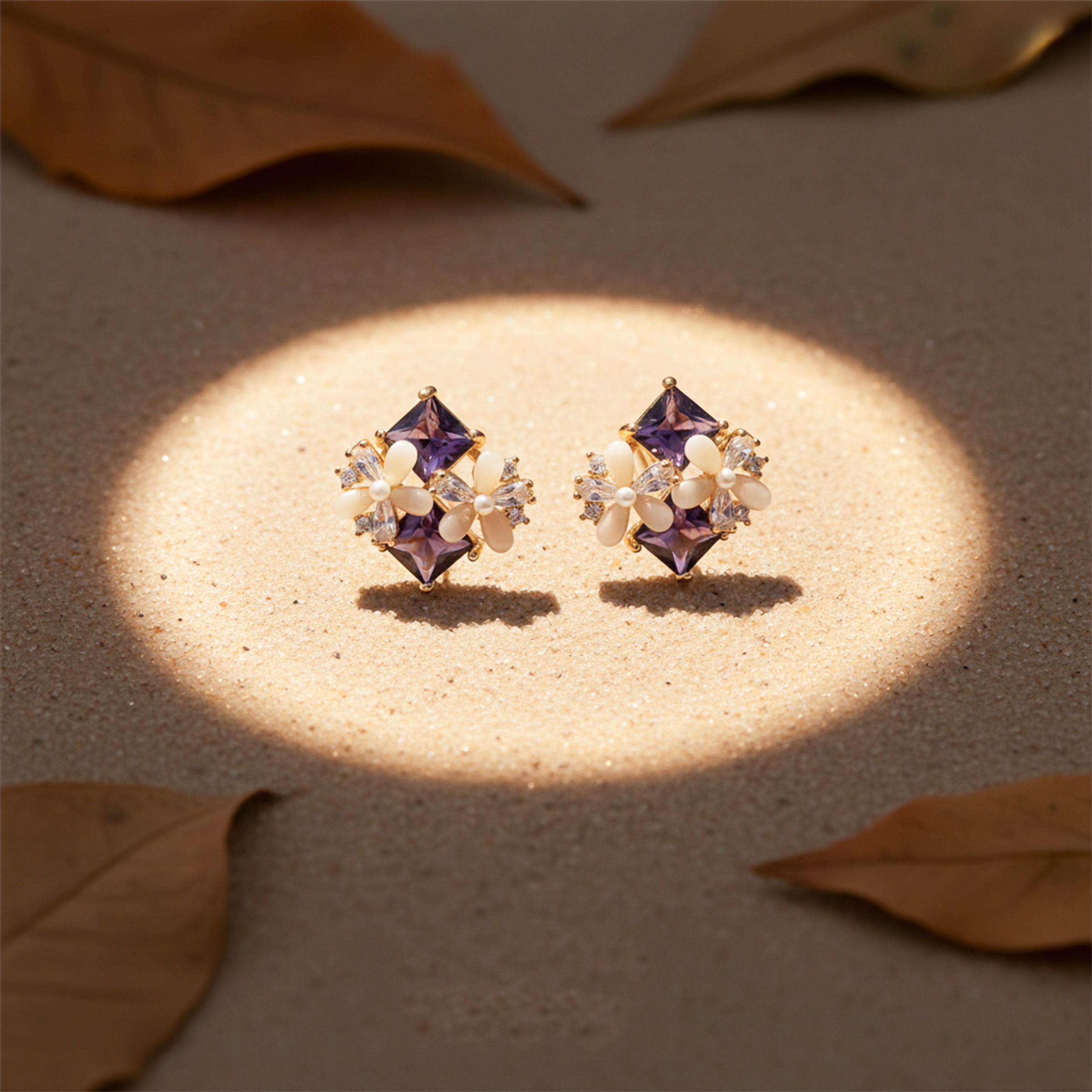 Pearl Bloom Studs earring GWE -126