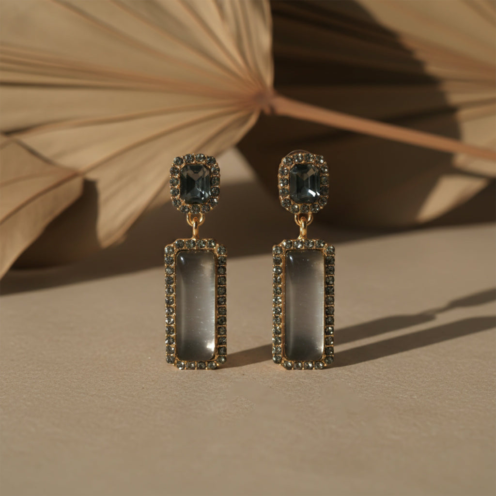 Rectangular Drop Earrings GWE -187