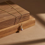 Golden Infinity Pearl Pendant Necklace GWN -38