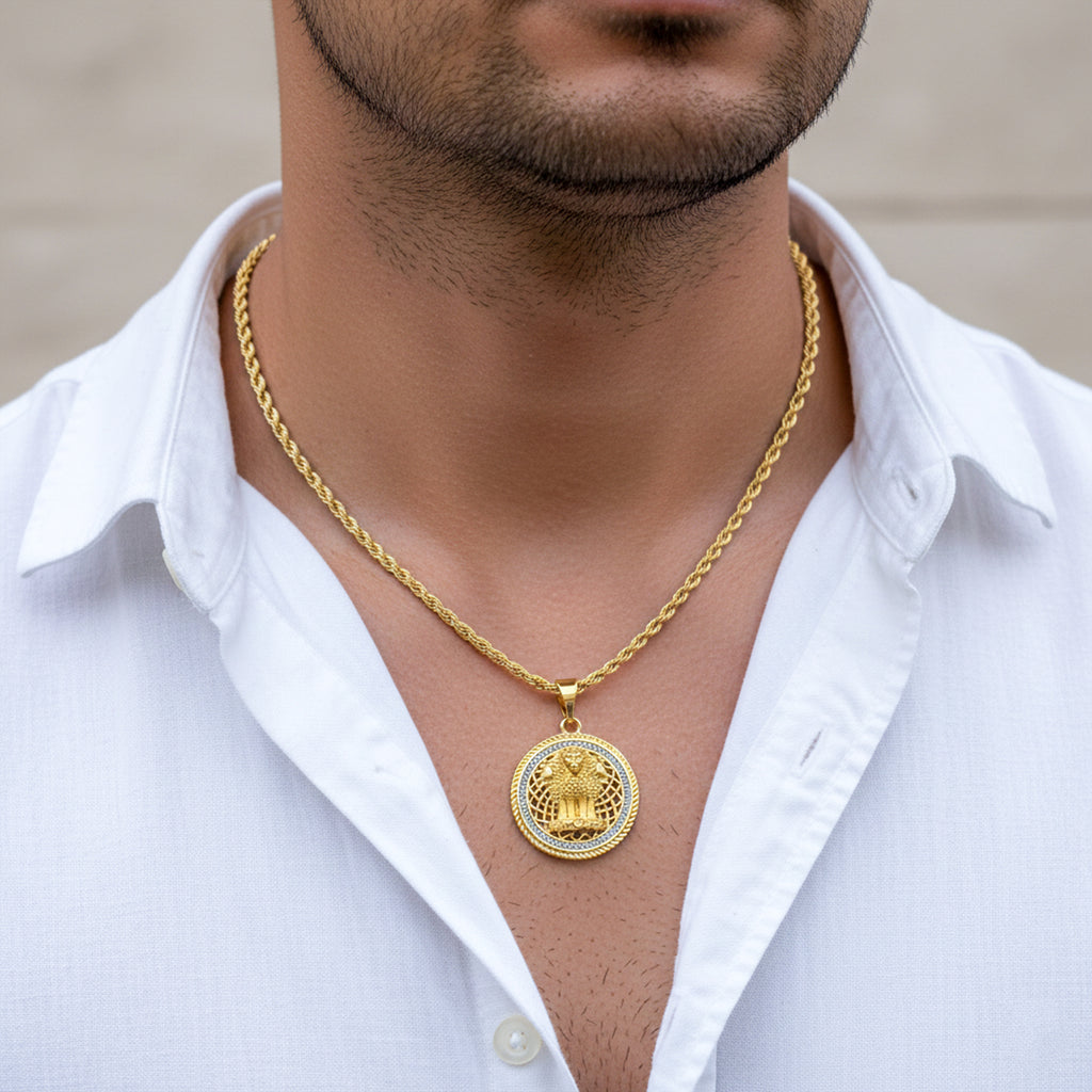 Men’s Lion Pendant Chain GMP -2