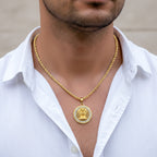 Men’s Lion Pendant Chain GMP -2