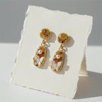 Gold Tone Butterfly Earrings GWE -213