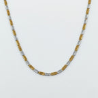 Men’s Dual-Tone Gold & Silver Link Chain GMC -4