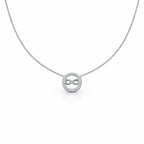Halo Pendant Necklace GWN -49