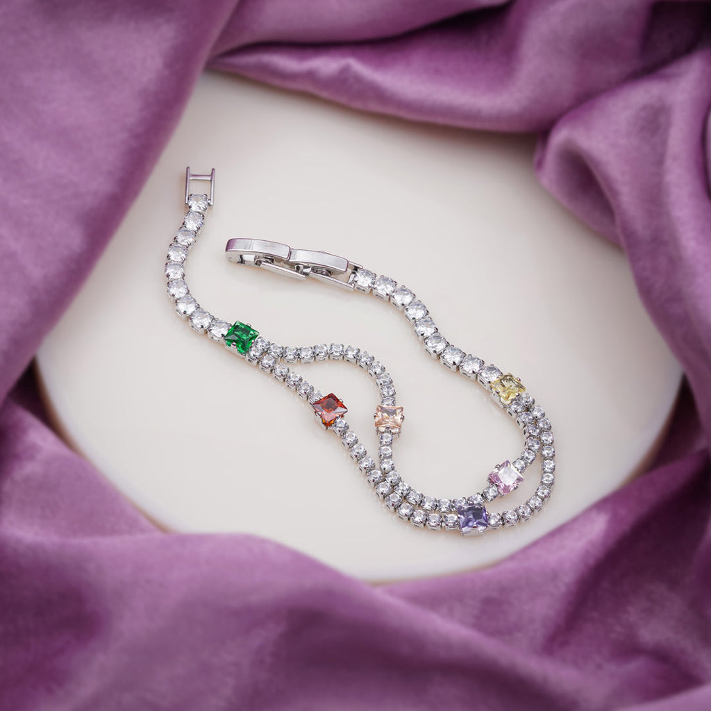 Nisha Moon Slider Bracelet GWB -22